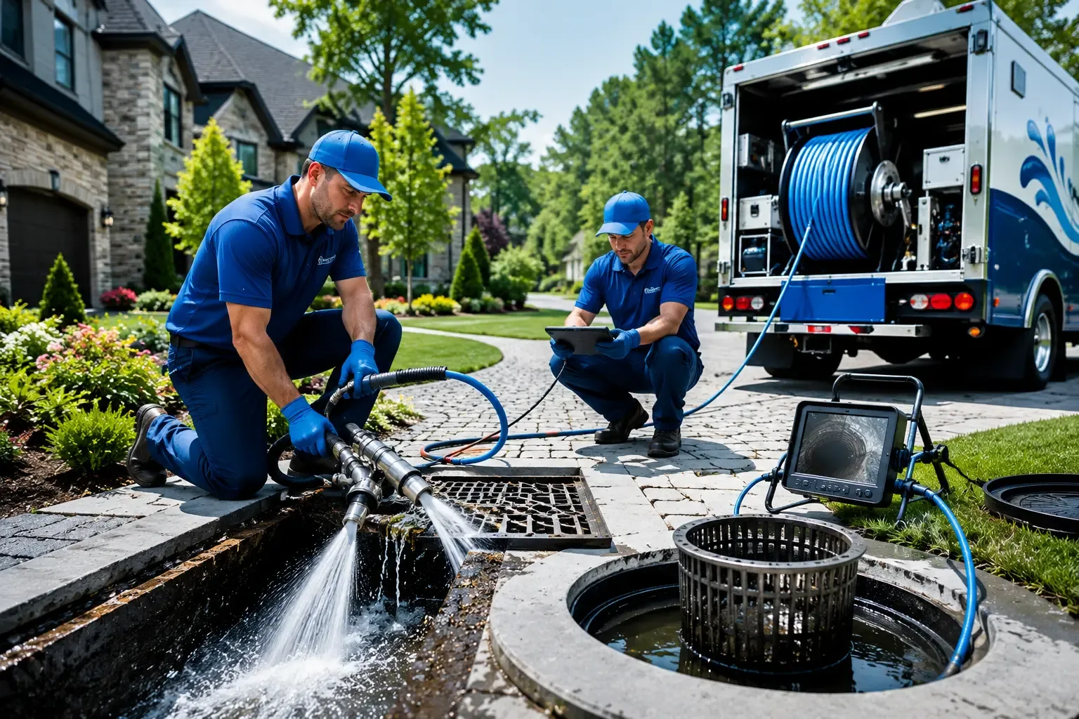 Local outdoor drain cleaning professionals in Gray, ME