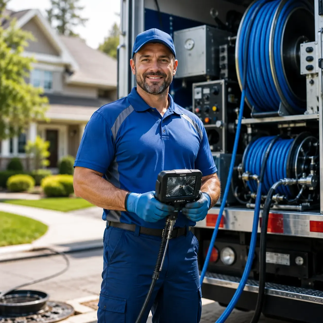 Local outdoor drain cleaning specialists in Gray, ME